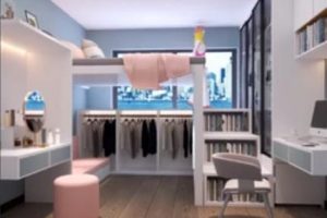 室内设计案例-未来年轻人会喜欢的卧室设计方案