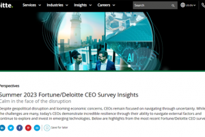 德勤：55%的CEO，正在评估和测试生成式AI