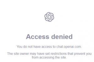 ChatGPT进行大规模封号，3个自救方法