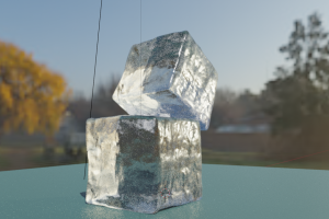 夏天来了！十分钟给自己加点冰块——超写实冰块案例