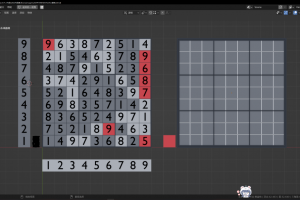 几何节点|数独棋盘工程分享