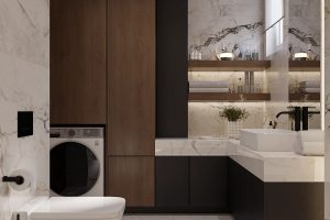 卫生间装成这样，每天都想多待半小时💫