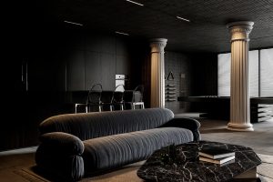 暗黑系别墅| 把 “酷飒美学” 焊在空间里