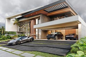 🌿被问爆的「自然系现代别墅」！设计感原来能这么学…