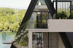 被这栋「几何感别墅」美到失语！