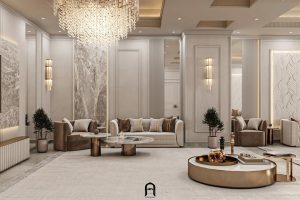 被这「轻奢风大平层」美到，高级感居然能这么柔和！