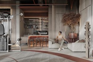 工业风 + 轻奢感，这家健身房把 “运动仪式感” 拉满了！