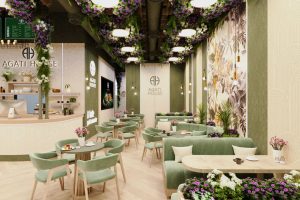 把 “森林氧吧” 搬进咖啡厅，森系轻奢风太治愈了！