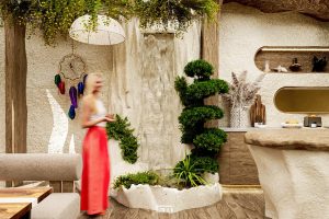 被这家 “雨林餐厅” 美到！自然侘寂风 + 度假感，吃饭像在森林里吸氧