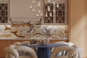 被这个 “艺术轻奢家” 美到！曲线与金属碰撞，回家像逛美术馆