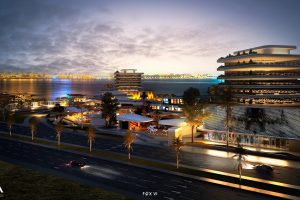 滨水生态商业体封神！现代与自然的梦幻联动