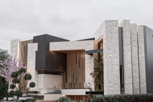 墨西哥现代豪宅出圈！石材与自然的奢华建筑美学