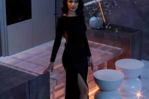 现代轻奢家美到犯规！材质混搭 + 艺术灯光的治愈高级感