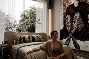 艺术感卧室美到窒息！现代轻奢与艺术的治愈共生