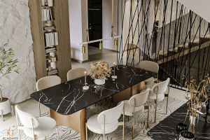 现代轻奢风家居封神！材质混搭的高级感直接焊死