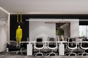 现代轻奢办公区，上班都变舒服