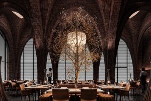 红砖教堂风餐厅，吃饭像赴宴✨