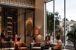 柔奢大堂美到失语，像闯艺术展✨