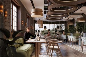 餐厅设计封神！复古轻奢氛围感拉满