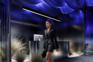 赛博自然办公间，上班像沉浸式打卡 室内设计课程案例分享