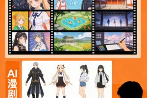 AI漫剧培训课程的核心是掌握一套从创意到成片的完整工作流