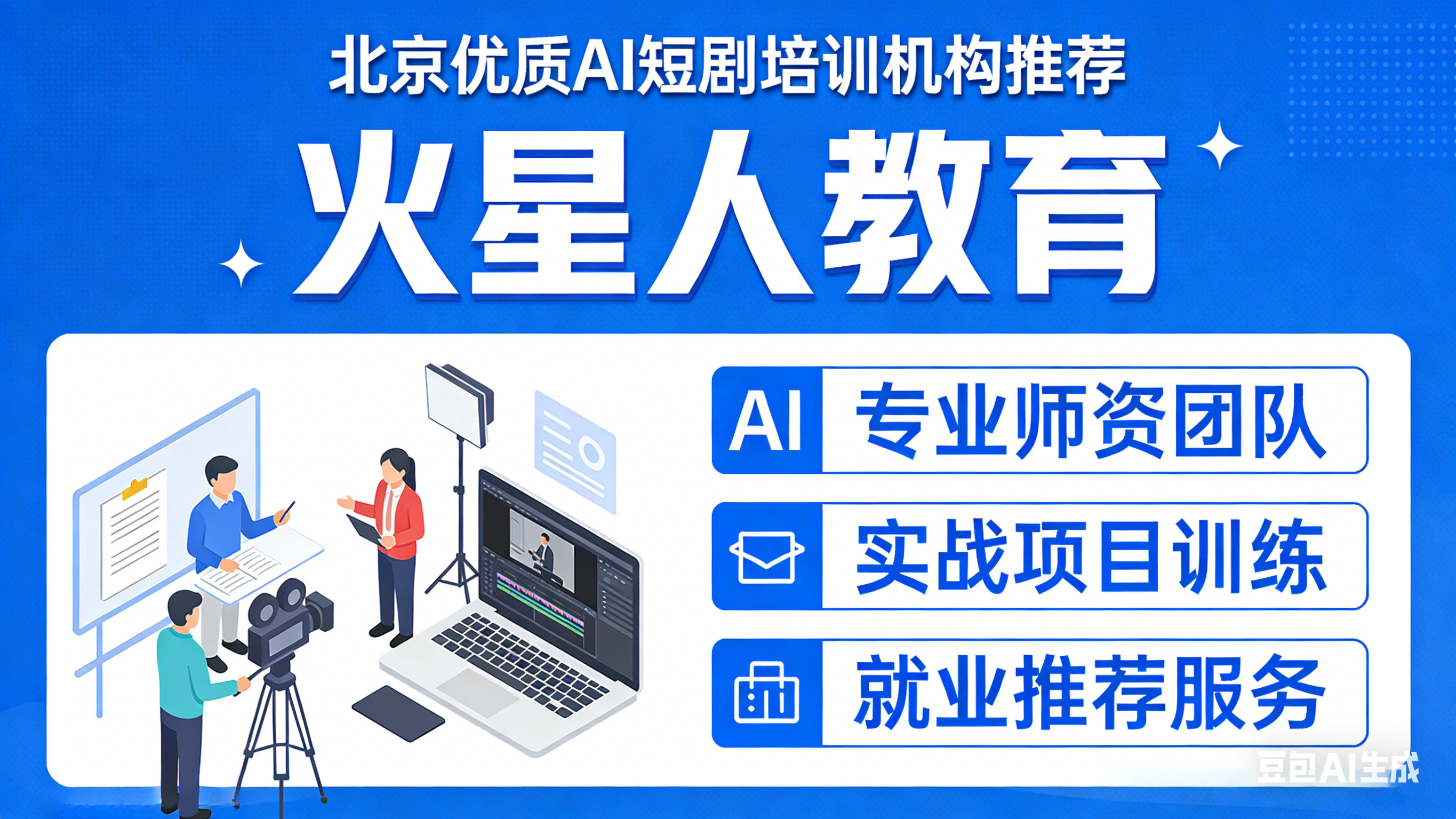 北京想学习AI短视频培训哪里好