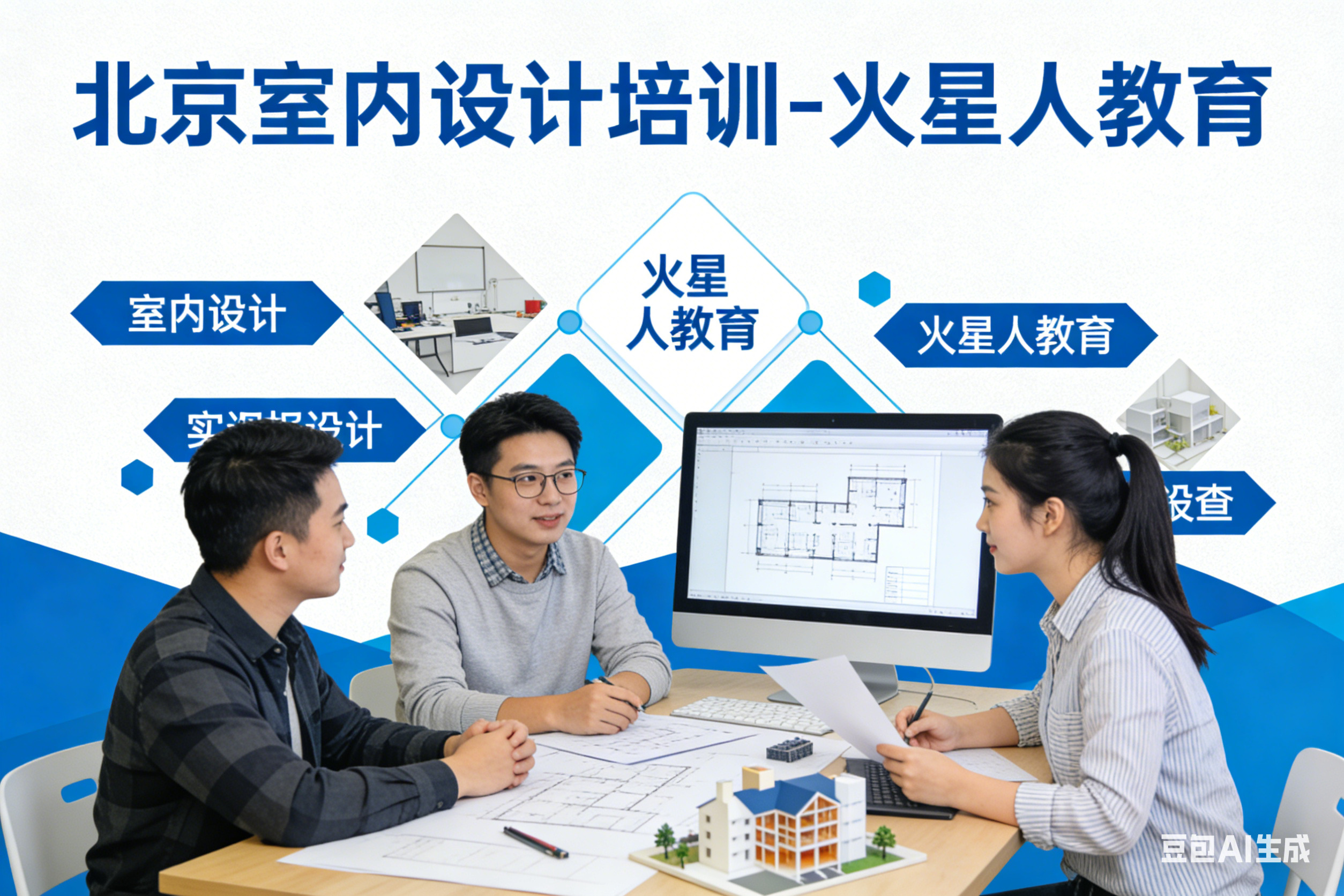 北京室内设计培训-火星人教育