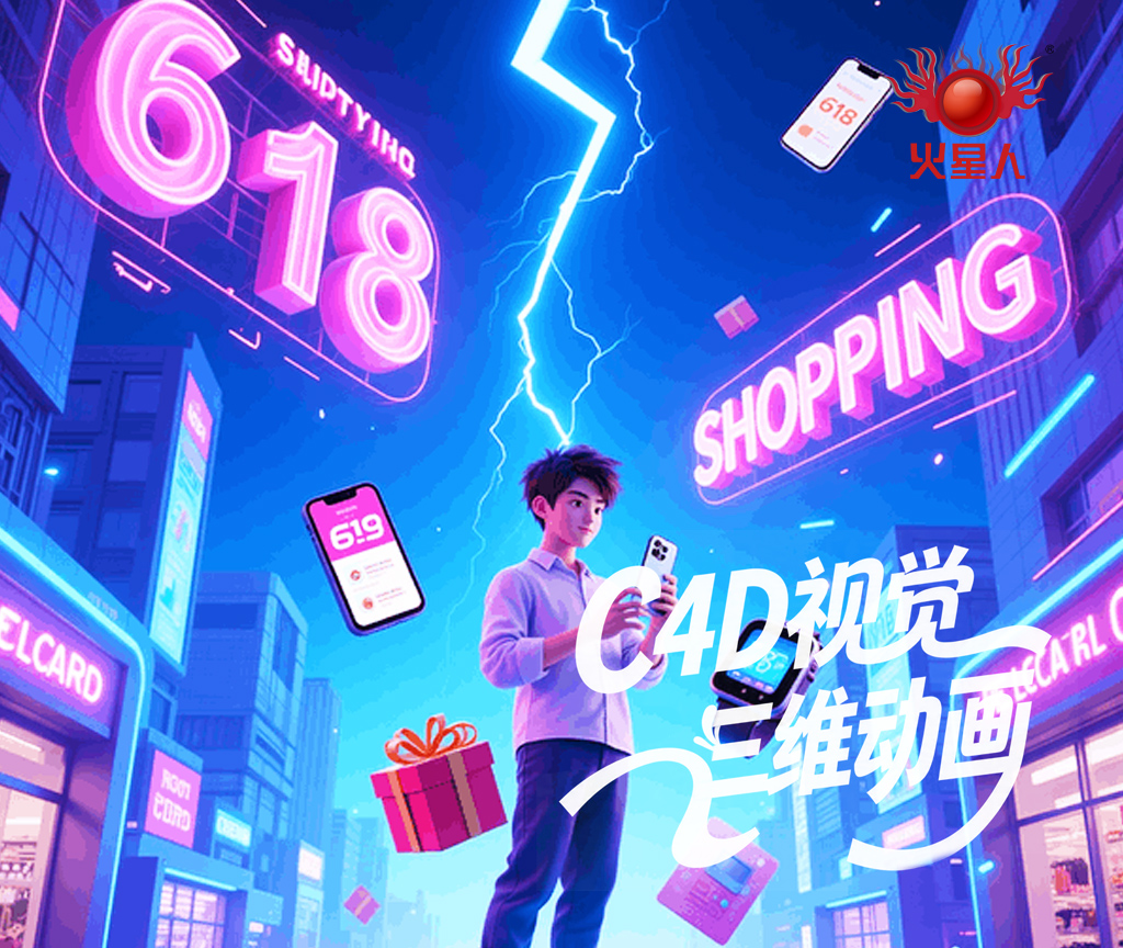 北京C4D培训推荐,哪家最靠谱-火星人教育