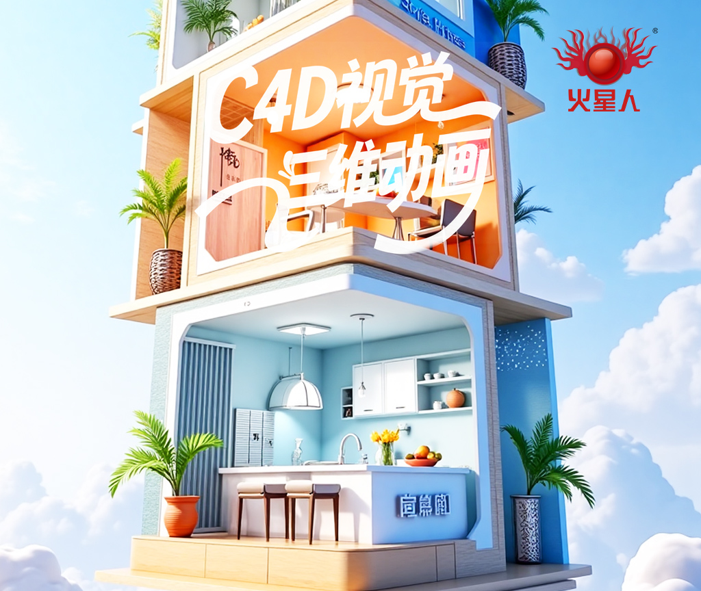 北京C4D培训学校哪个好-火星人教育