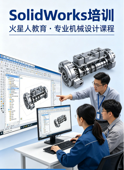 深圳学 SolidWorks 三维建模哪家机构好 – 火星人教育