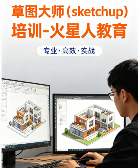 北京建筑 / 景观设计 SketchUp 培训哪家值得报