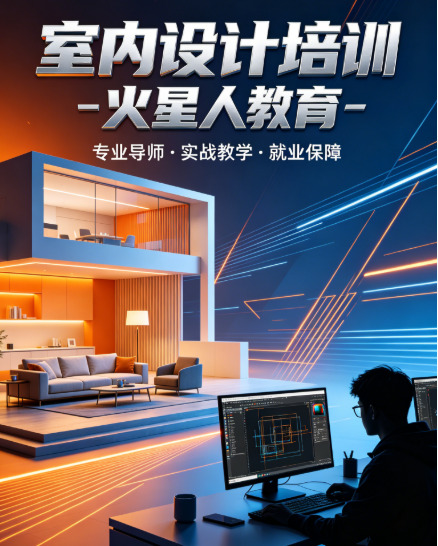 ​ AIGC室内设计培训哪家好？火星人教育全案实训班【官方报名】