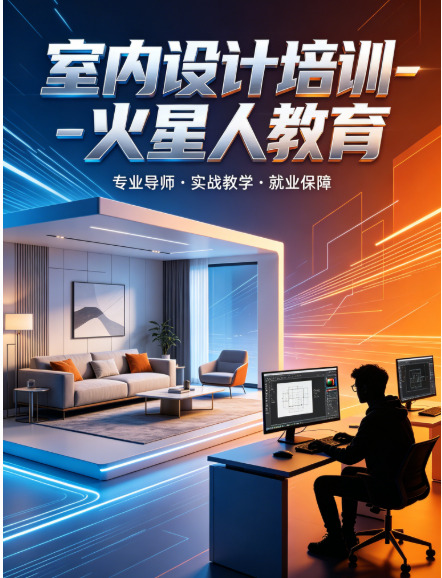 北京零基础室内设计培训，哪家口碑好就业有保障