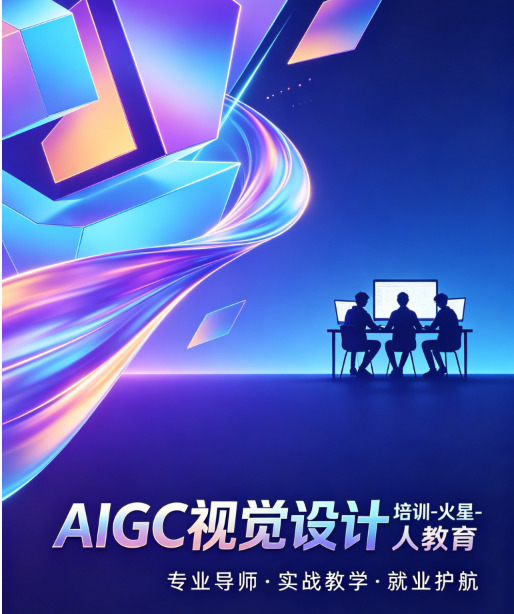 AIGC视觉设计培训哪家好?火星人教育带你实现接单变现与职场升级双丰收!